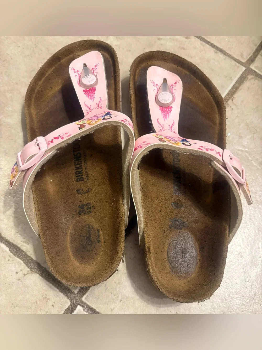 Birkenstock Kids Gizeh Sandals Size 34